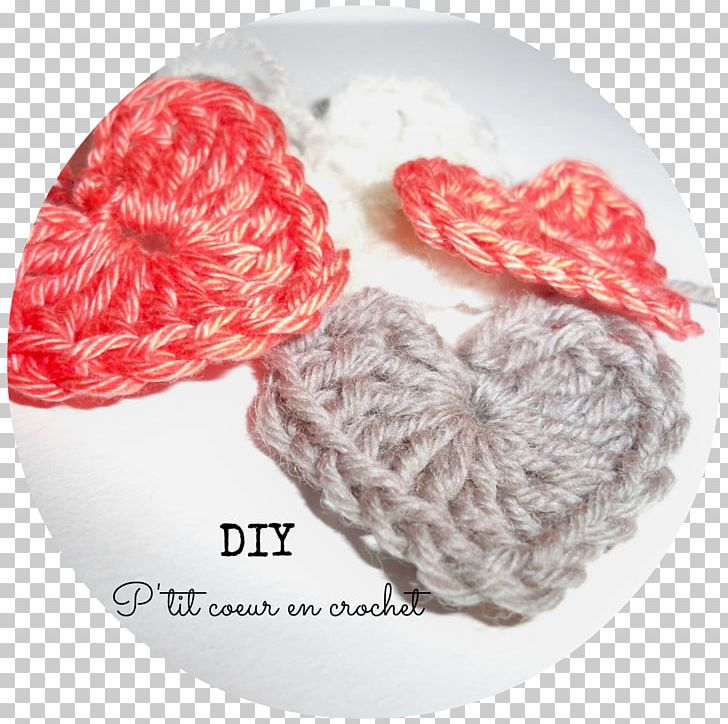 Heart Valentine's Day Crochet Do It Yourself Love PNG, Clipart,  Free PNG Download