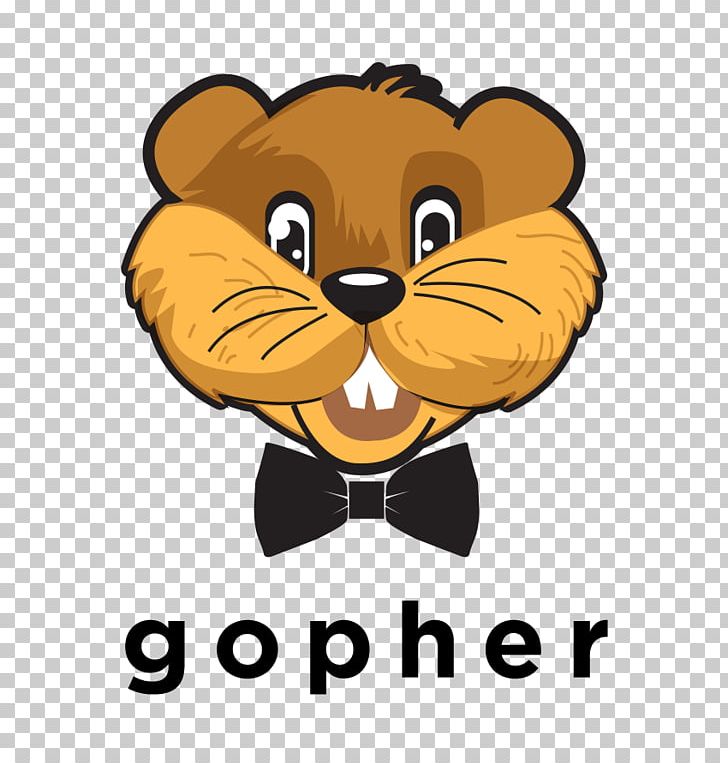 Gopher Logo Portable Network Graphics PNG, Clipart, Bear, Big Cats, Carnivoran, Cartoon, Cat Like Mammal Free PNG Download