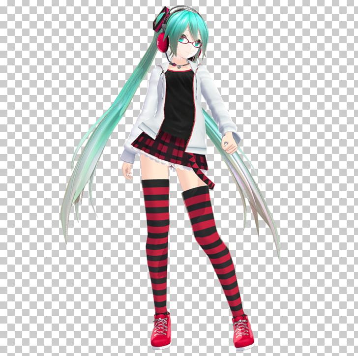 Hatsune Miku MikuMikuDance Vocaloid Character PNG, Clipart, Action Figure, Anime, Character, Costume, Costume Design Free PNG Download