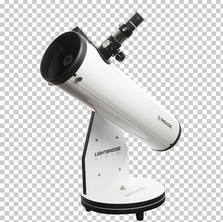 Meade LightBridge Mini 130 Dobsonian Telescope Meade Instruments Reflecting Telescope Newtonian Telescope PNG, Clipart,  Free PNG Download