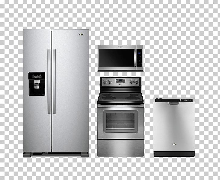 Refrigerator Whirlpool Corporation Freezers Home Appliance PNG, Clipart, Appliance, Autodefrost, Clothes Dryer, Dishwasher, Electric Stove Free PNG Download