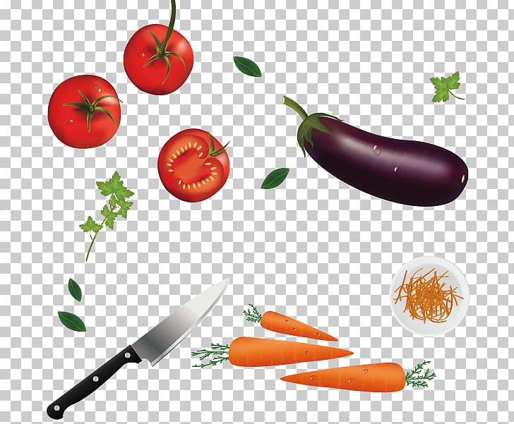 Tomato Vegetable Eggplant PNG, Clipart, Carrot, Chili Pepper, Food, Food Drinks, Fork Free PNG Download