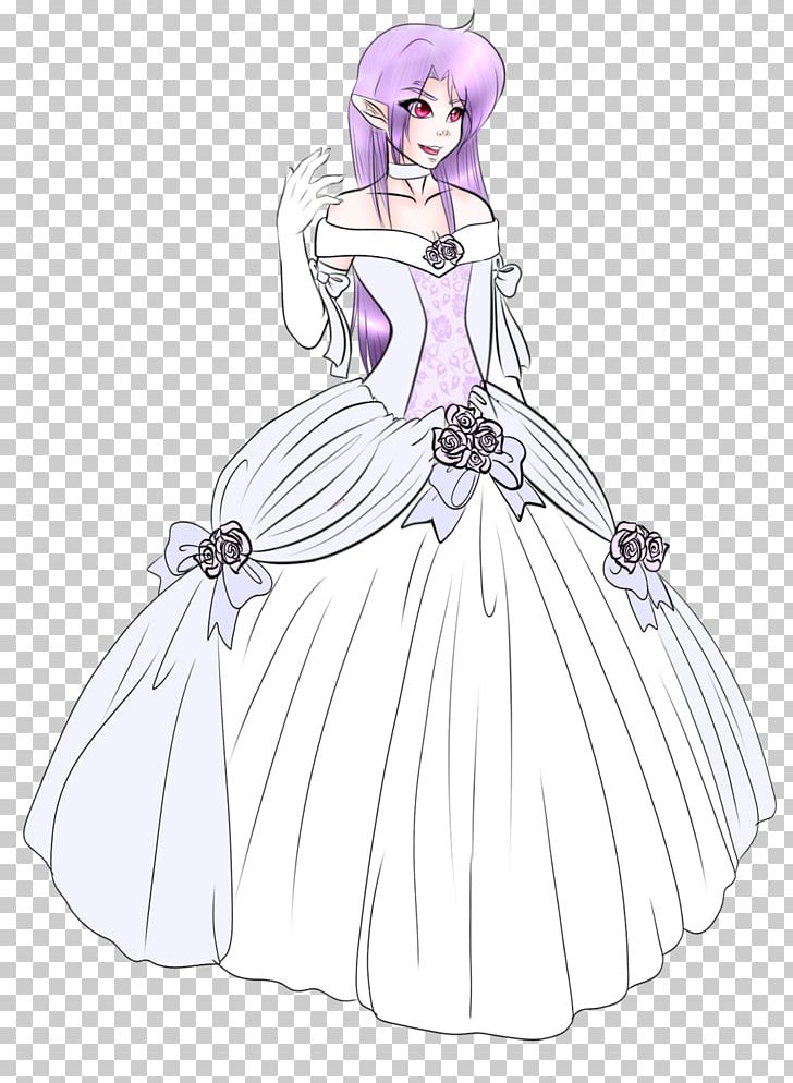 Gown Costume Design Sketch PNG, Clipart, Anime, Artwork, Cartoon, Clothing, Costume Free PNG Download