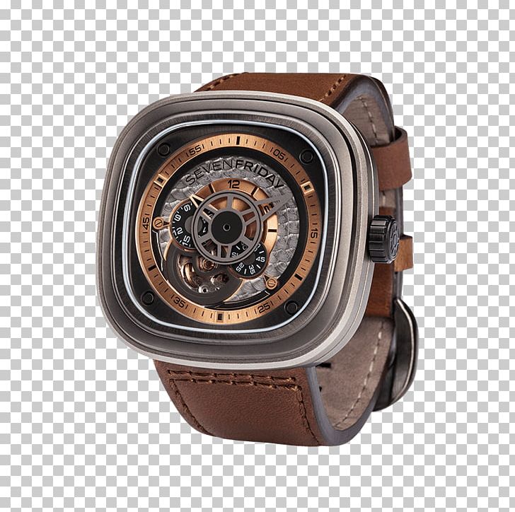 SevenFriday Watch Industrial Revolution Dial Jewellery PNG, Clipart, Accessories, Automatic Watch, Brand, Brown, Buckle Free PNG Download