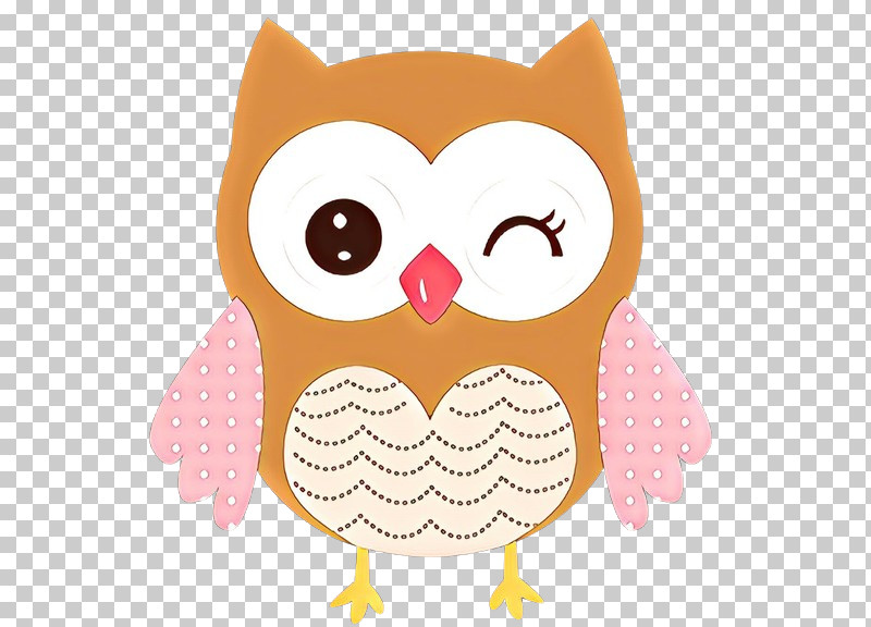 Owl Bird Pink Cartoon Bird Of Prey PNG, Clipart, Bird, Bird Of Prey, Cartoon, Owl, Pink Free PNG Download
