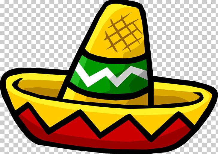 Club Penguin Sombrero Mexican Cuisine Hat PNG, Clipart, Artwork, Clip Art, Clothing, Club Penguin, Cowboy Hat Free PNG Download