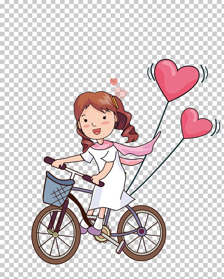Cartoon Couple PNG, Clipart, Bicycle, Bicycle Accessory, Bicycle Frame, Bride, Cartoon Free PNG Download