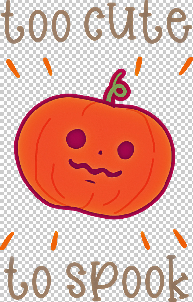 Halloween Too Cute To Spook Spook PNG, Clipart, Cartoon, Fruit, Geometry, Halloween, Line Free PNG Download