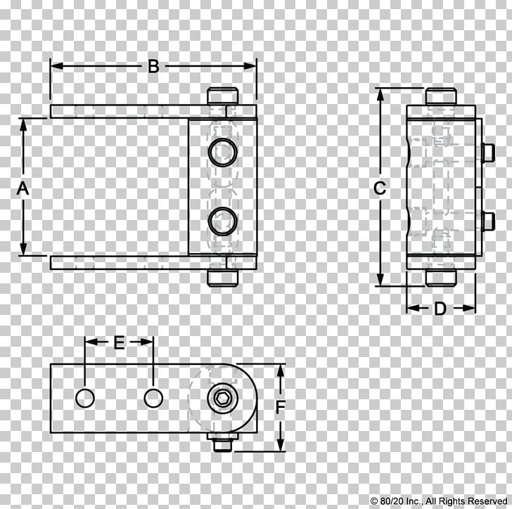Right Angle 80/20 Perpendicular Technical Drawing PNG, Clipart, 8020, Angle, Area, Artwork, Auto Part Free PNG Download