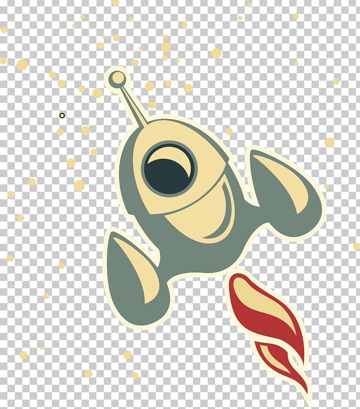Outer Space Rocket Flat Design PNG, Clipart, Aerospace, Cartoon Rocket, Fictional Character, Graphic Design, Insect Free PNG Download