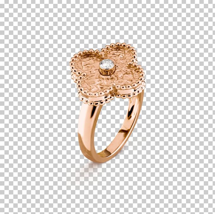 Ring Van Cleef & Arpels Colored Gold Diamond PNG, Clipart, Alhambra, Bulgari, Colored Gold, Crystal, Diamond Free PNG Download