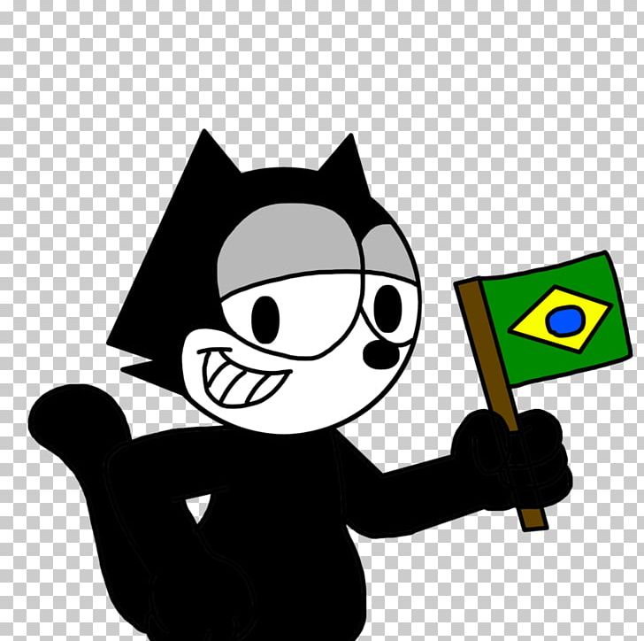 Felix The Cat Cat Food Flag Of Brazil PNG, Clipart, Animals, Animated Film, Brazil, Cartoon, Cat Free PNG Download