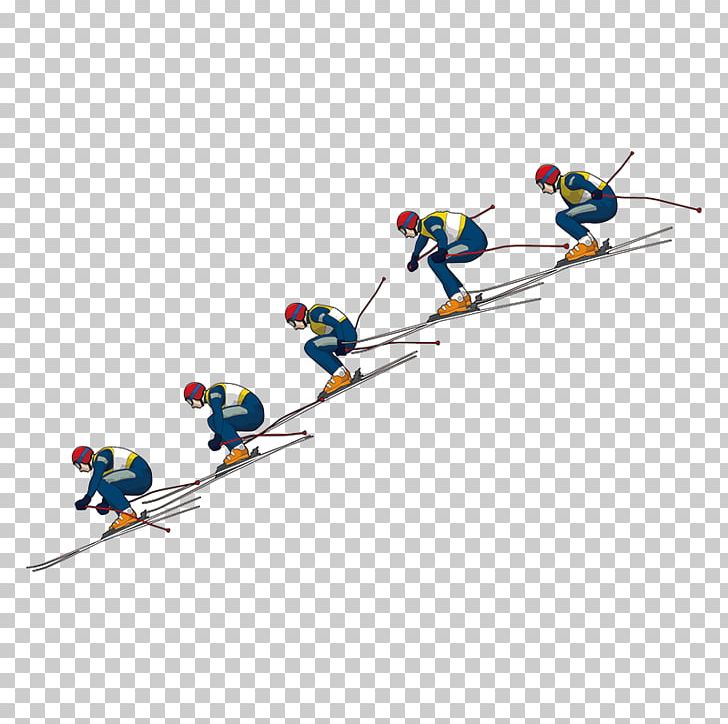 Slalom Skiing Sled Winter Sport Snow PNG, Clipart, Apres Ski, Bird, Competition, Freeskiing, Hockey Free PNG Download
