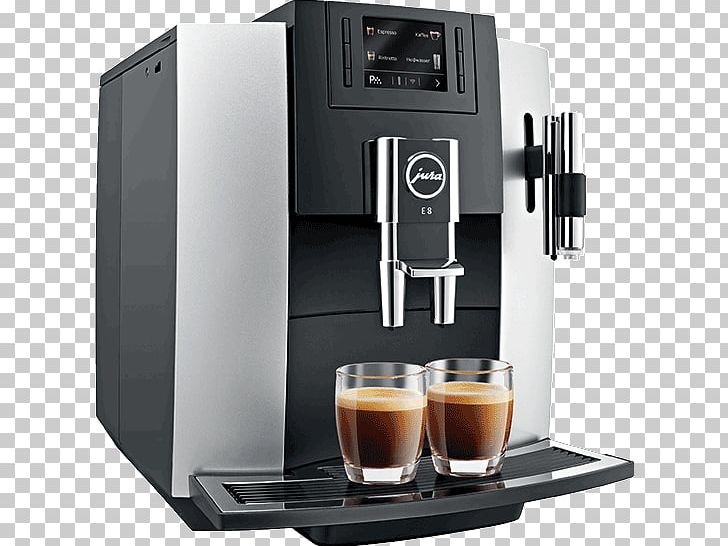 Coffeemaker Espresso Cappuccino Jura Elektroapparate PNG, Clipart, Cappuccino, Coffee, Coffeemaker, Drip Coffee Maker, E 6 Free PNG Download