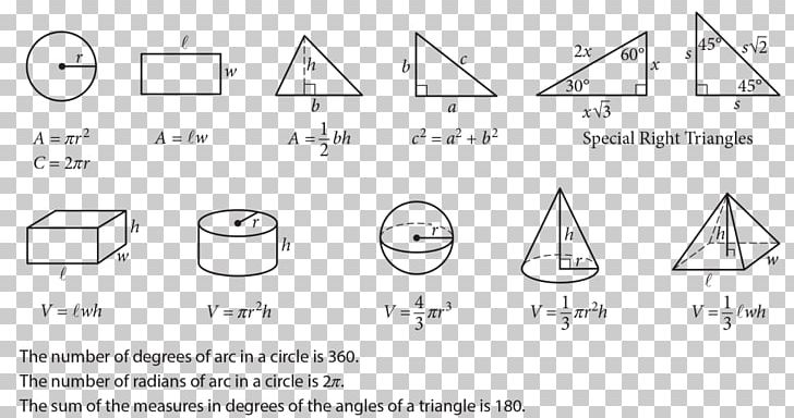 SAT Math ACT SAT Subject Test In Mathematics Level 2 PNG, Clipart, Angle, Area, Black And White, Brand, Diagram Free PNG Download