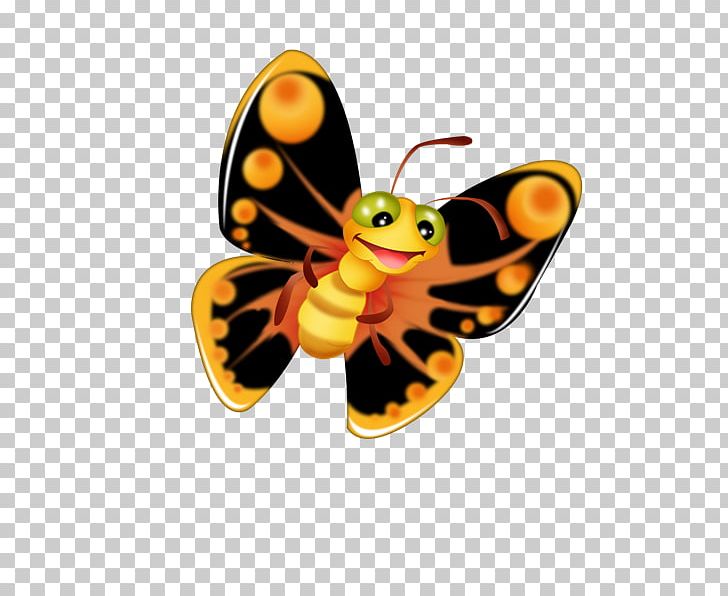 Butterfly Animation Cartoon PNG, Clipart, Art, Arthropod, Brush Footed Butterfly, Desktop Wallpaper, Insects Free PNG Download