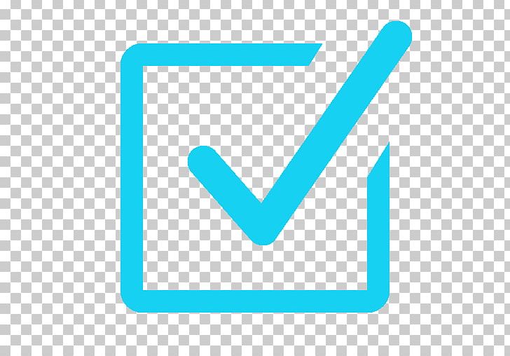 Checkbox Check Mark Computer Icons Information PNG, Clipart, Angle, Aqua, Area, Azure, Blue Free PNG Download