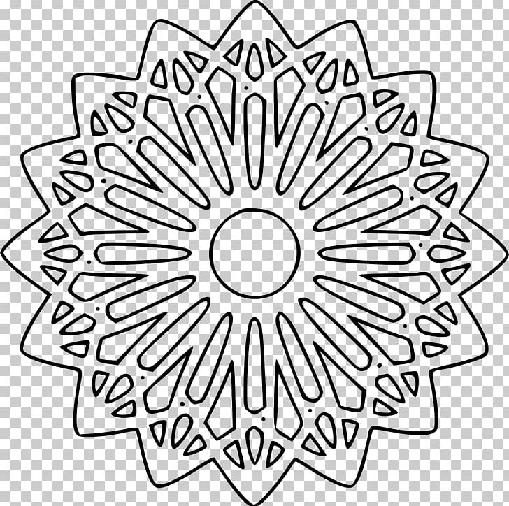 Drawing Art Rose Window PNG, Clipart, Area, Art, Black And White, Circle, Coloring Pages Free PNG Download