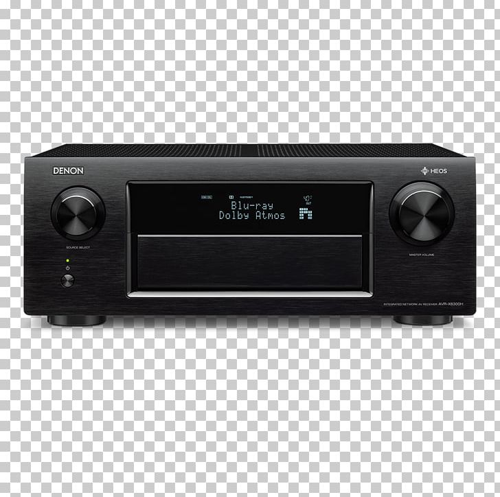 AV Receiver Denon AVR-X6300H 11Ch X140w Full 4K HD Receiver Dual Mono Block Audio PNG, Clipart, 4k Resolution, Amplifier, Audio, Audio Equipment, Audio Power Amplifier Free PNG Download