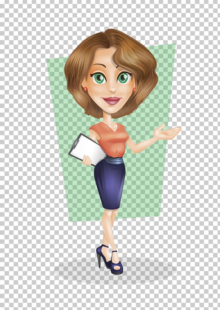 Businessperson Cartoon Female PNG, Clipart, Afacere, Arm, Art, Brown Hair, Business Free PNG Download