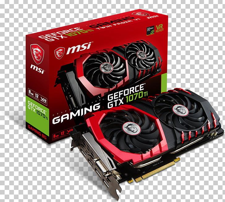 Graphics Cards & Video Adapters NVIDIA GeForce GTX 1070 Ti MSI GeForce GTX 1070 Ti Titanium 8G Graphics Card PNG, Clipart, Computer Component, Elec, Electronic Device, Electronics, Gddr5 Sdram Free PNG Download