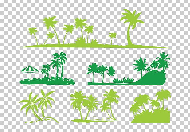 Silhouette Arecaceae Illustration PNG, Clipart, Branch, Creative Vector, Deciduous, Drawing, Forest Free PNG Download