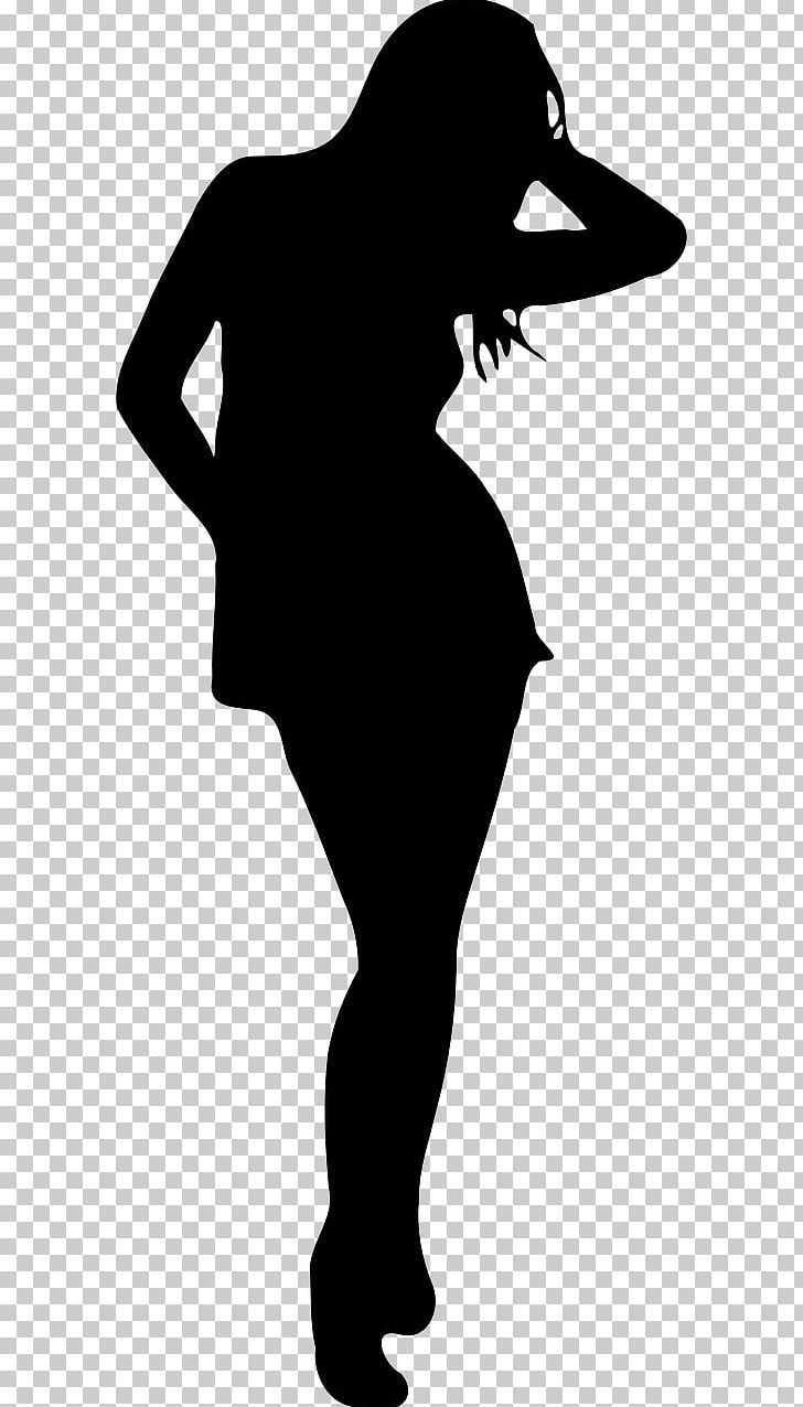 Silhouette Woman PNG, Clipart, Animals, Black, Black And White, Drawing, Female Free PNG Download