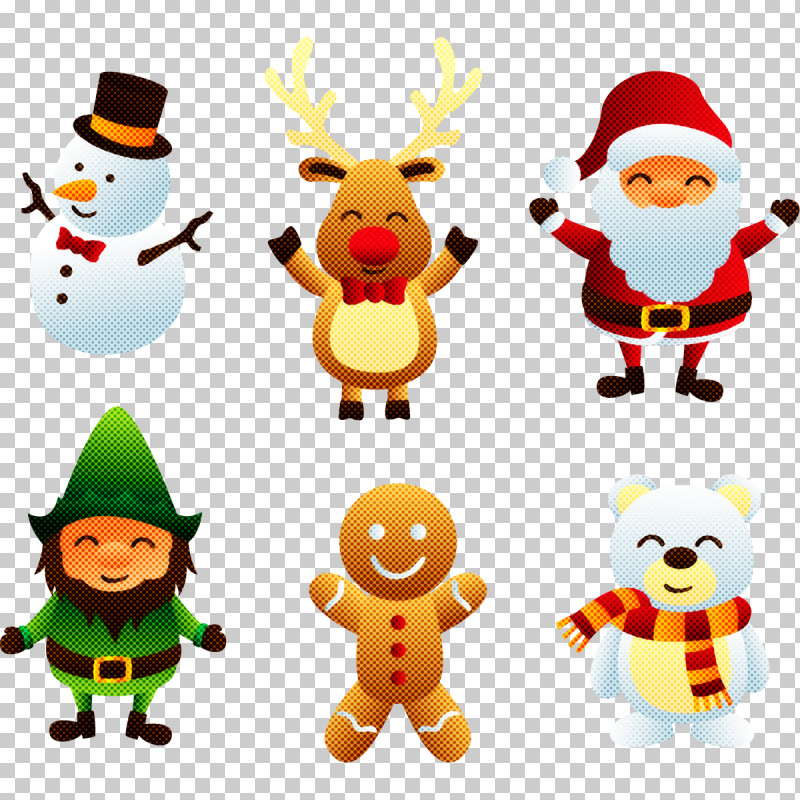 Cartoon Christmas Sticker PNG, Clipart, Cartoon, Christmas, Sticker Free PNG Download