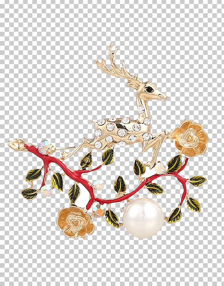 Brooch Jewellery Anklet Christmas Ornament Deer PNG, Clipart, Anklet, Body Jewellery, Body Jewelry, Brooch, Chinese Free PNG Download