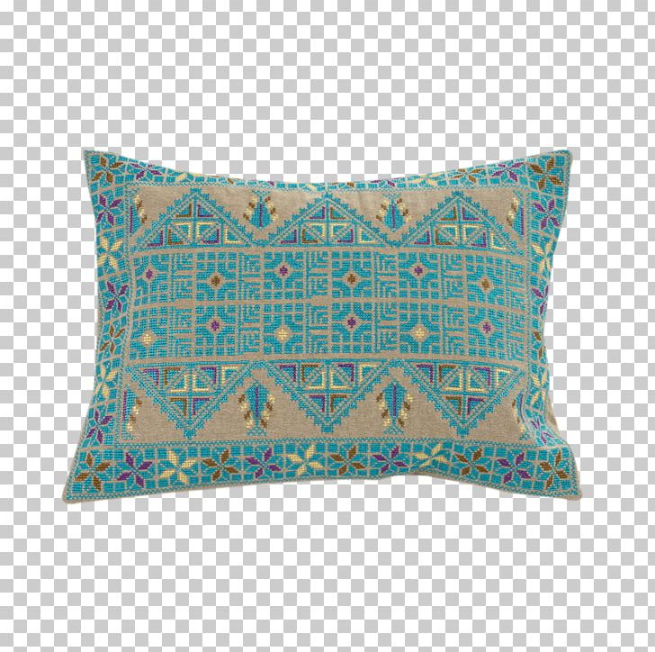 Throw Pillows Turquoise Rectangle PNG, Clipart, Aqua, Cushion, Farah Talib Aziz Boutique, Furniture, Pillow Free PNG Download