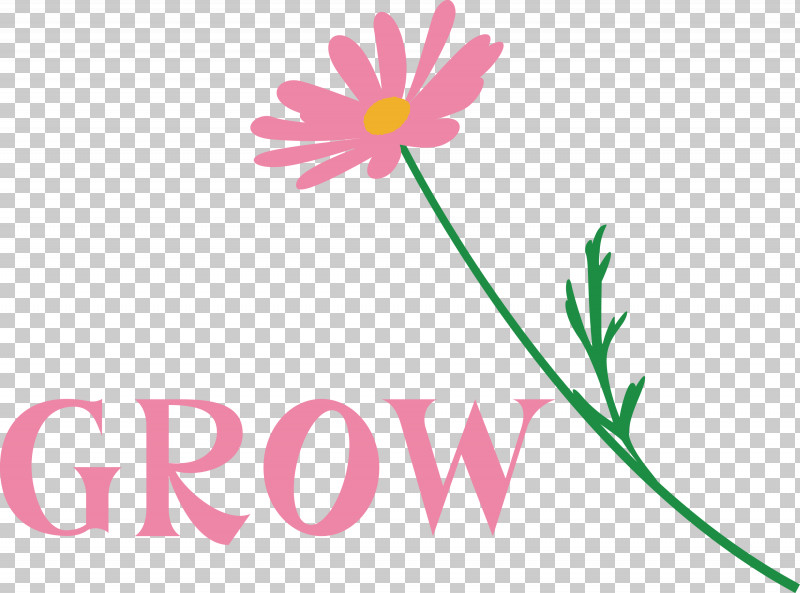 GROW Flower PNG, Clipart, Drawing, Flower, Grow, Logo Free PNG Download