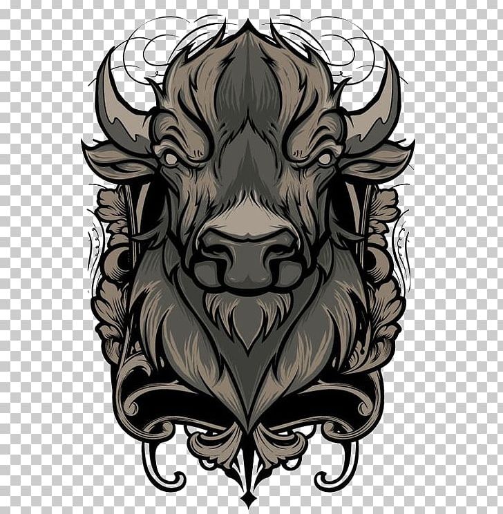 Illustrator Drawing Poster Graphic Design Illustration PNG, Clipart, African, African Buffalo, Animal, Animals, Art Free PNG Download