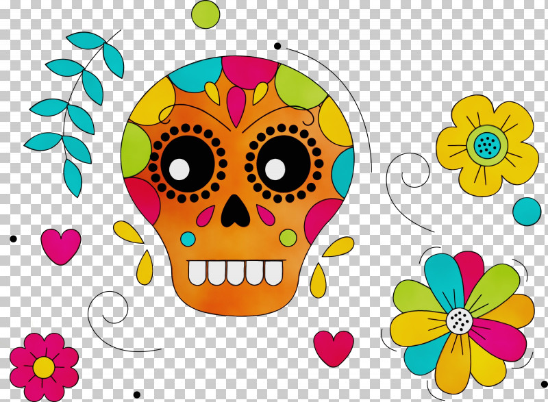 Floral Design PNG, Clipart, Area, Calavera, Cartoon, Floral Design, La Calavera Catrina Free PNG Download