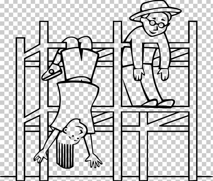 jungle gym clipart black and white
