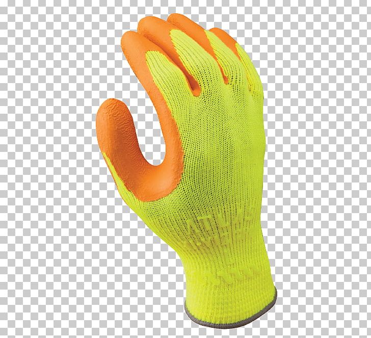 Glove High-visibility Clothing Personal Protective Equipment Shoe Size Safety Orange PNG, Clipart, Atlas, Cutresistant Gloves, Glove, Grip, Highvisibility Clothing Free PNG Download