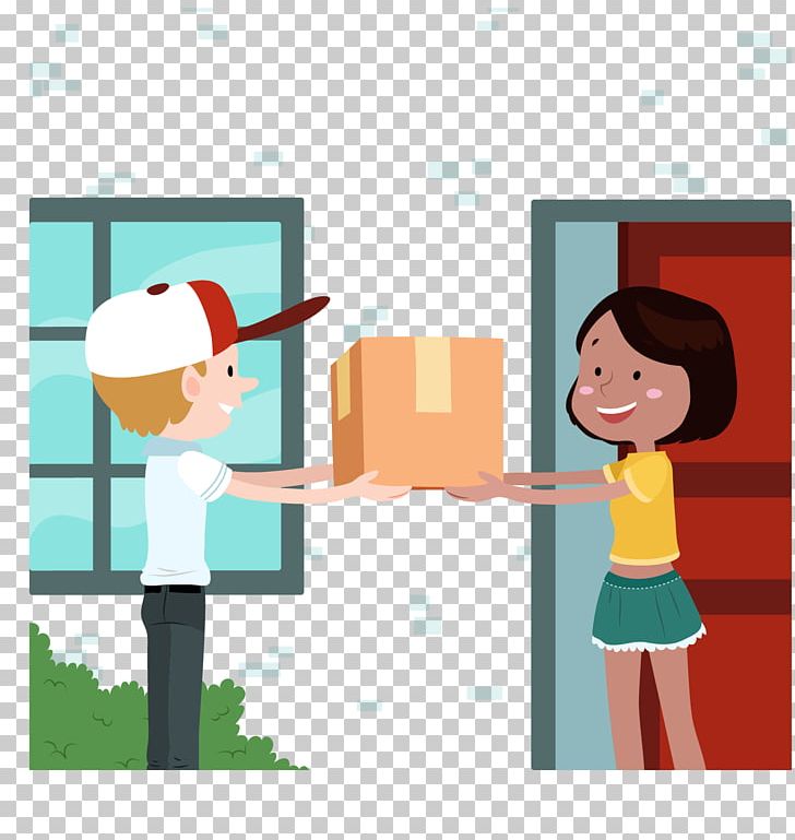Delivery Courier Logistics Business Freight Transport PNG, Clipart, By Vector, Cargo, Cartoon, Child, Communication Free PNG Download
