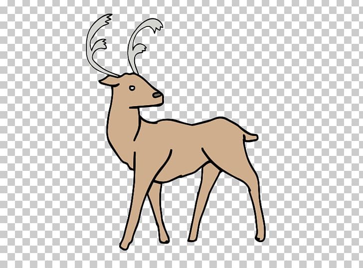 Reindeer Elk Antelope Fauna PNG, Clipart, Animal, Animal Figure, Antelope, Antler, Cartoon Free PNG Download