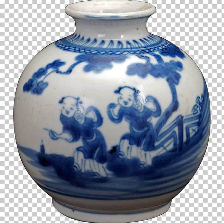 Blue And White Pottery Ceramic Vase Porcelain PNG, Clipart, Artifact, Blue, Blue And White Porcelain, Blue And White Pottery, Ceramic Free PNG Download