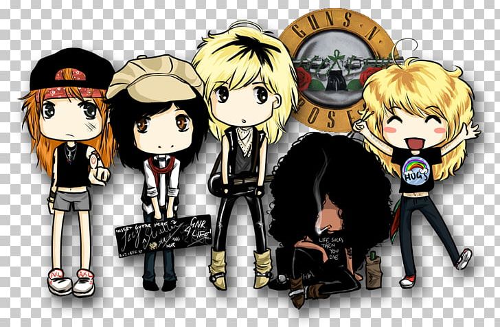 Guns N' Roses Musician Paradise City PNG, Clipart, Anime, Axl Rose, Cartoon, Duff Mckagan, Fictional Character Free PNG Download