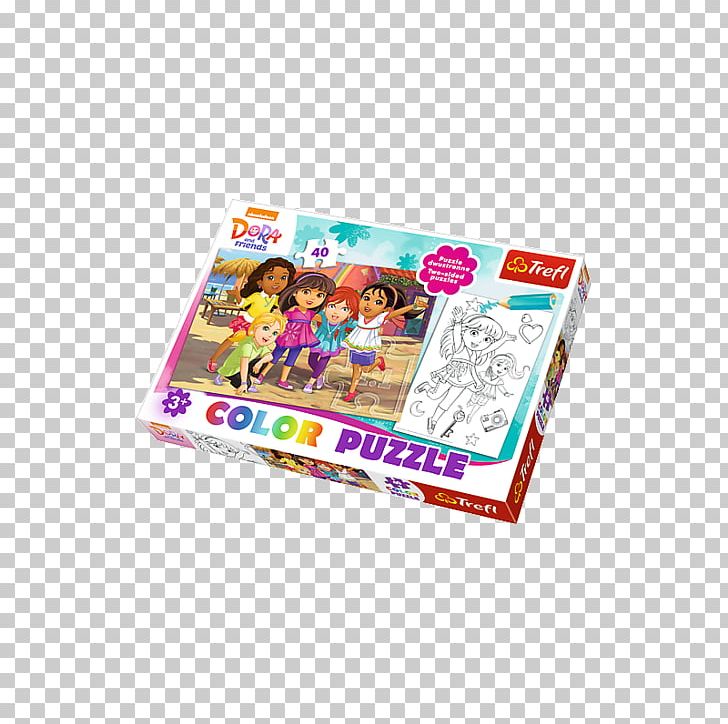 Jigsaw Puzzles Toy Trefl 40pcs Color Puzzle PNG, Clipart, Coloring Book, Dora, Dora And Friends, Dora And Friends Into The City, Dora The Explorer Free PNG Download