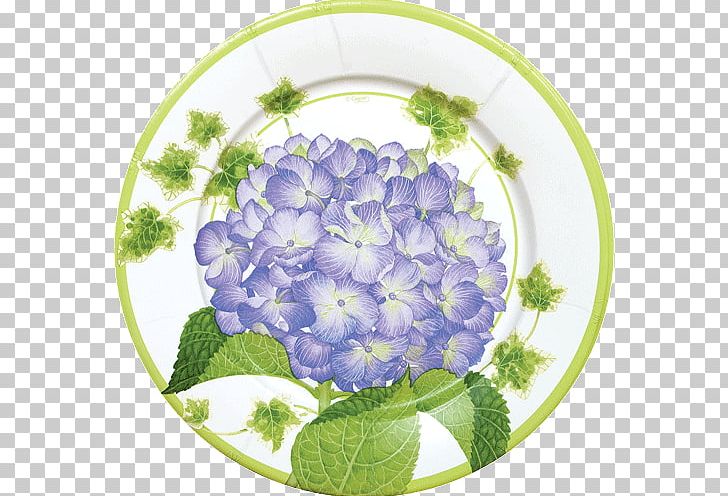 Hydrangea Paper Plate Cloth Napkins Table PNG, Clipart, Blue, Cloth Napkins, Cornales, Dinner, Disposable Food Packaging Free PNG Download