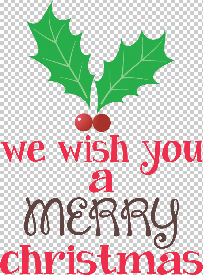 Merry Christmas Wish PNG, Clipart, Flower, Fruit, Leaf, Line, Logo Free PNG Download