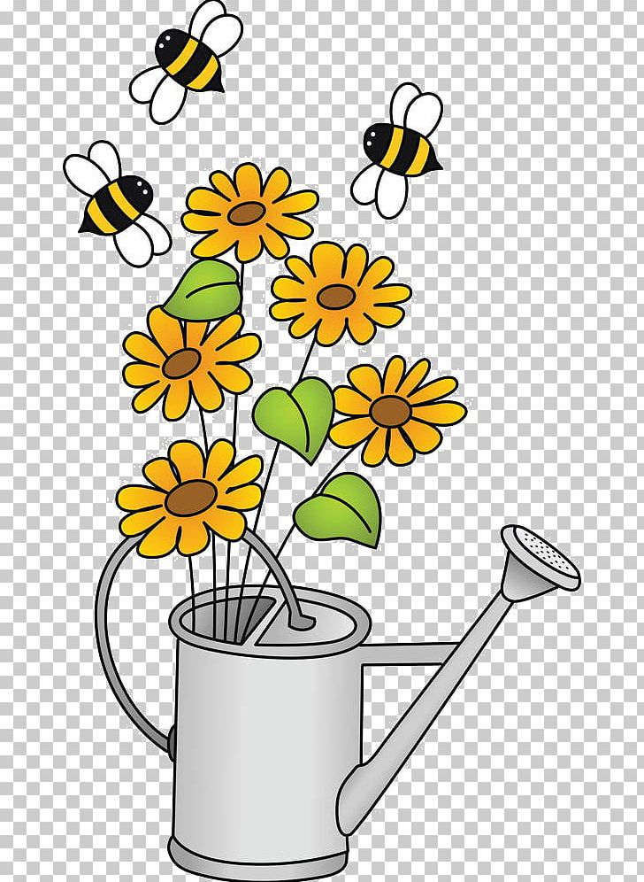 Bee Flower PNG, Clipart, Artwork, Balloon Cartoon, Bee Material, Black And White, Branch Free PNG Download