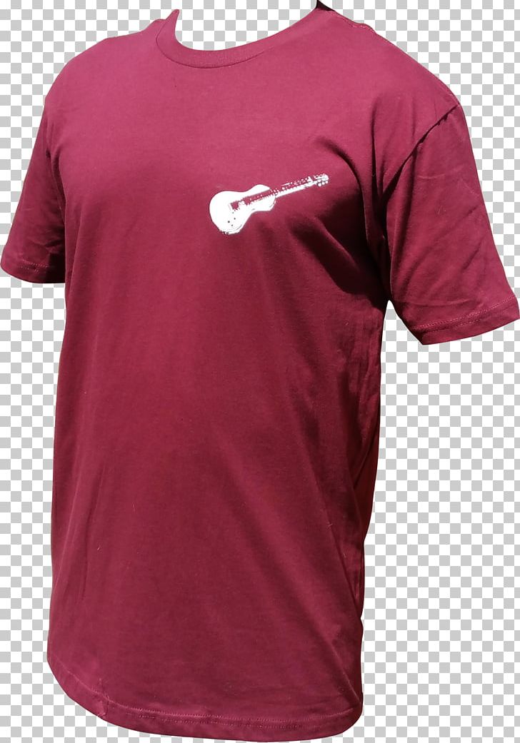 T-shirt Sleeve Neck PNG, Clipart, 100 Cotton, Active Shirt, Jersey, Magenta, Maroon Free PNG Download