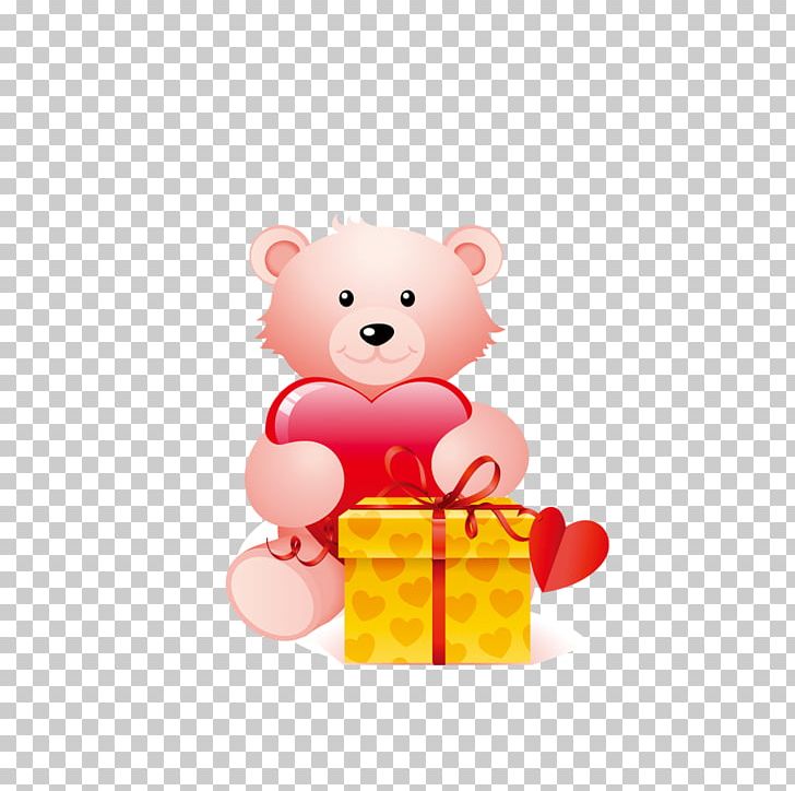 Bear Valentines Day Heart Cartoon PNG, Clipart, Animals, Baby Bear, Bear, Bear Cartoon, Bears Free PNG Download