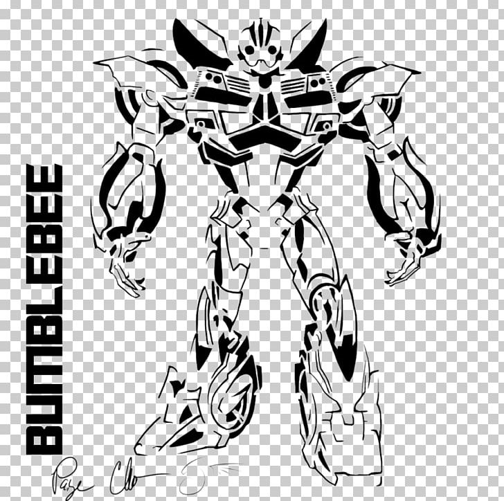 Bumblebee Optimus Prime Coloring Book Drawing PNG, Clipart, Arm, Artwork, Bee, Black, Black And White Free PNG Download