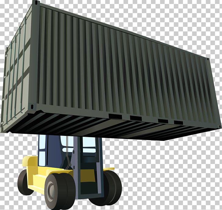 Car Forklift Intermodal Container Truck PNG, Clipart, Cargo, Cities, City, City Express, City Landscape Free PNG Download
