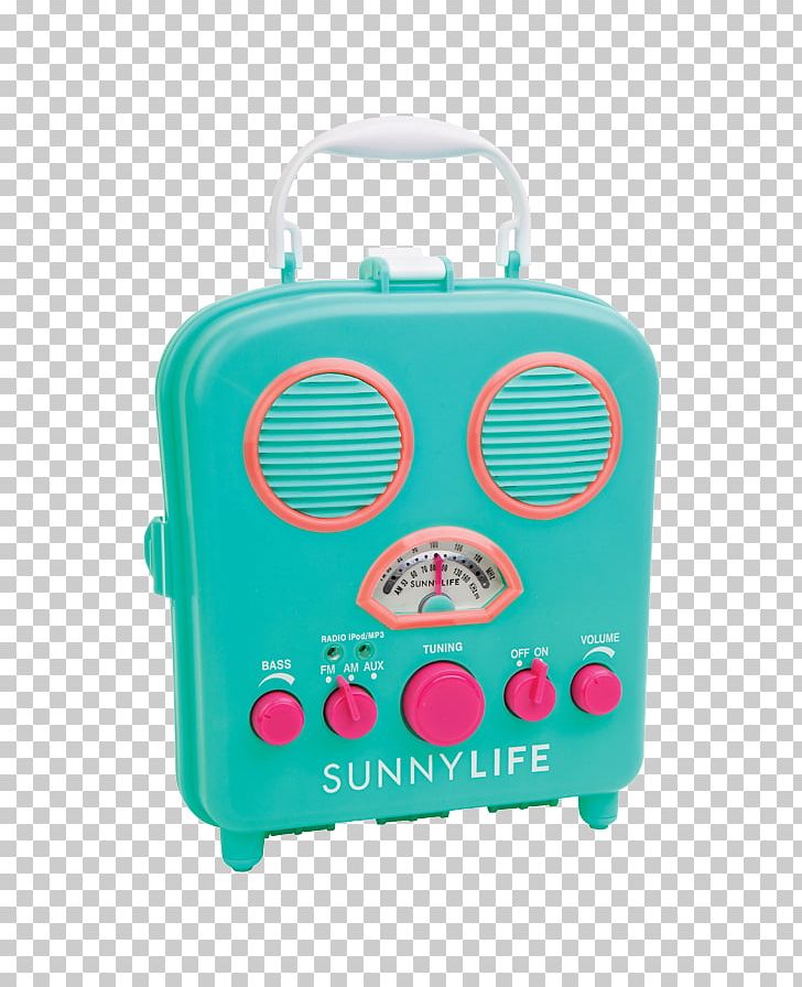 Sunnylife Beach Sounds Radio FM Broadcasting Loudspeaker Tuner PNG, Clipart, Amplifier, Audio Power Amplifier, Bass, Beach, Electronic Instrument Free PNG Download