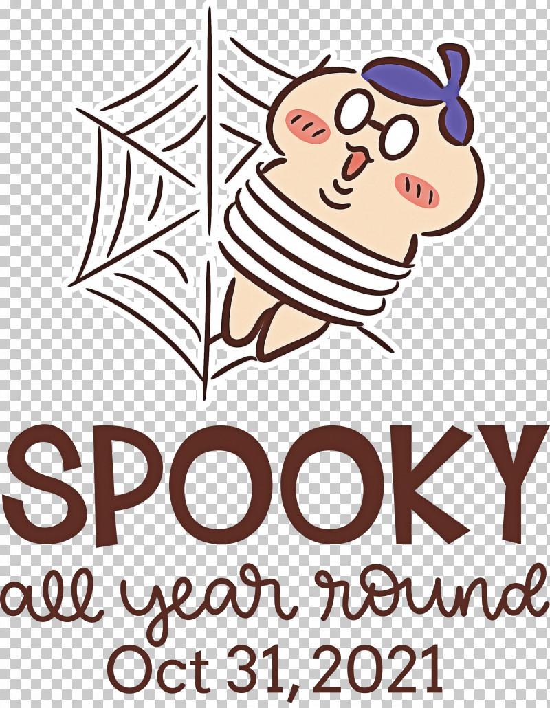 Spooky Halloween PNG, Clipart, Cartoon, Computer Graphics, Drawing, Halloween, Logo Free PNG Download