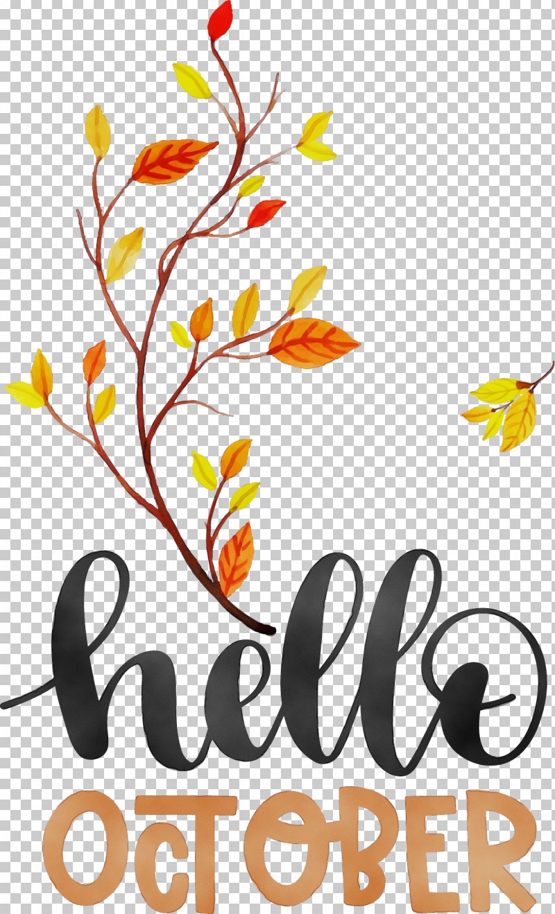 Floral Design PNG, Clipart, Autumn, Cut Flowers, Floral Design, Flower, Hello October Free PNG Download